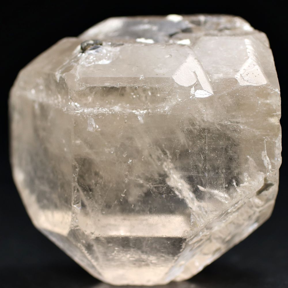 パキスタン産]ナチュラルトパーズ結晶原石（淡いオレンジ/非加熱