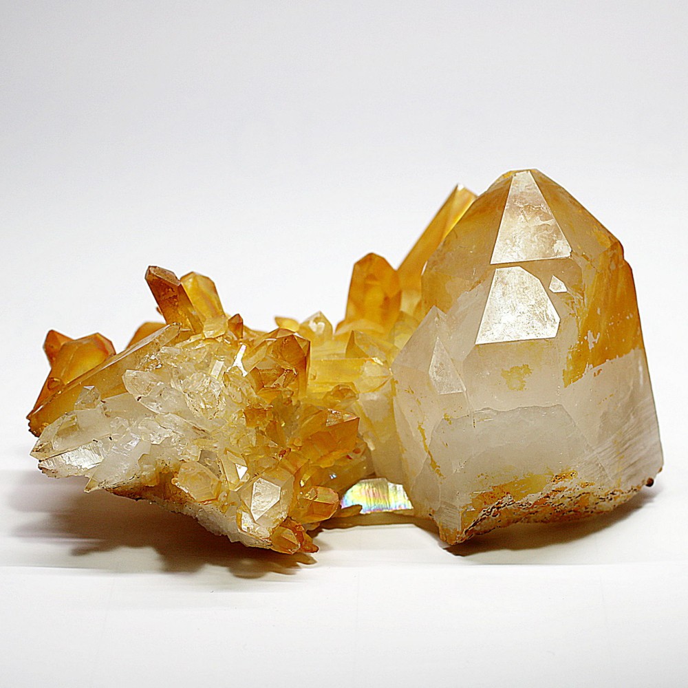 アメリカ/アーカンソー州産] 高品質ゴールデンヒーラークラスター/原石