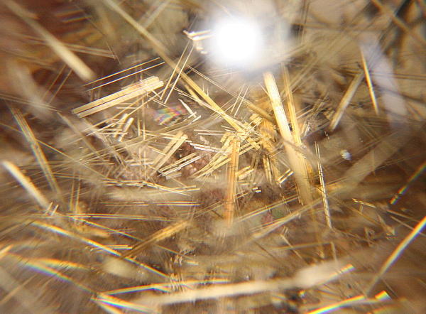 高品質]ゴールドルチルクォーツ丸玉/スフィア - 埼玉県吉川市の天然石