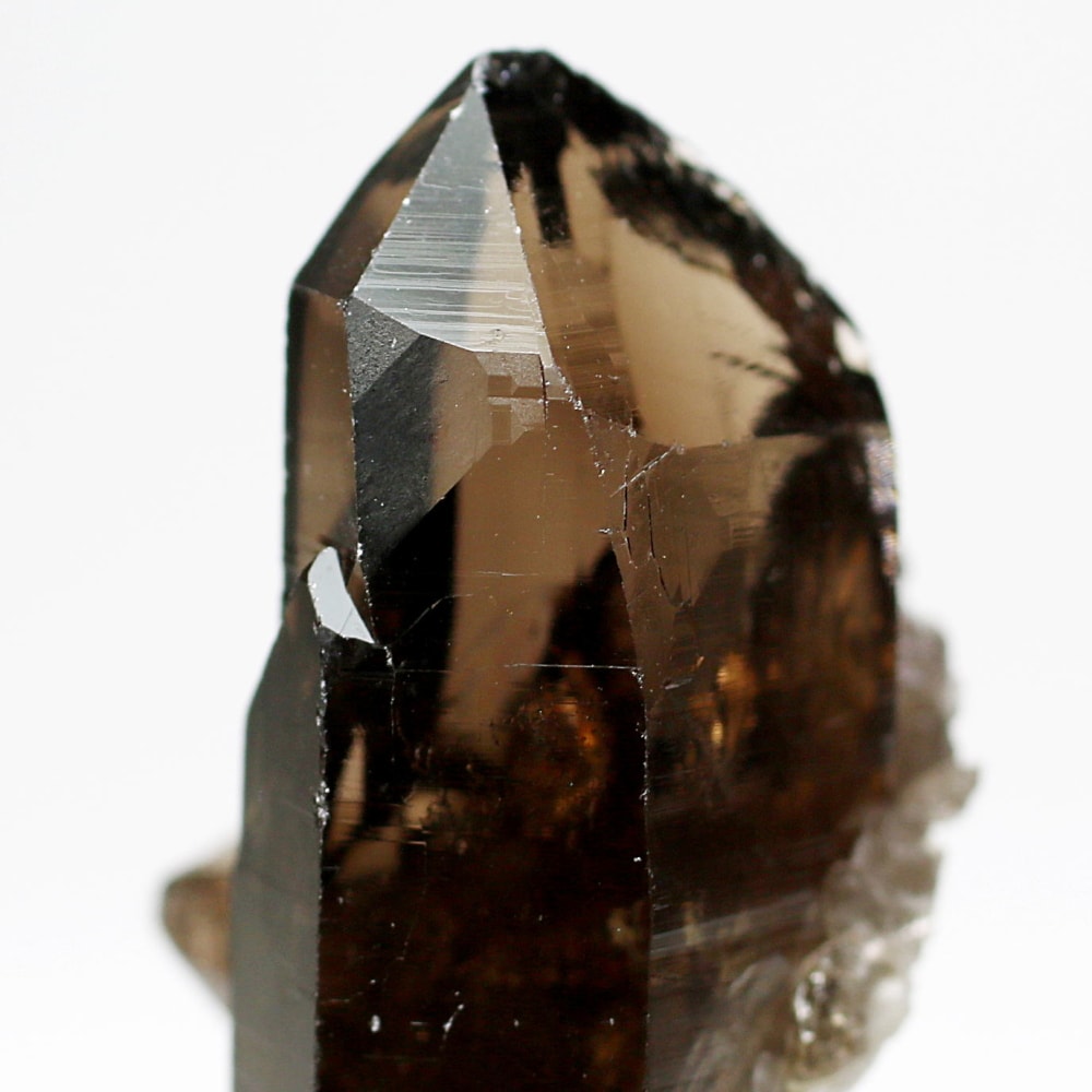 高品質+]ネパール/ガウリシャンカール産ヒマラヤ水晶原石/スモーキー