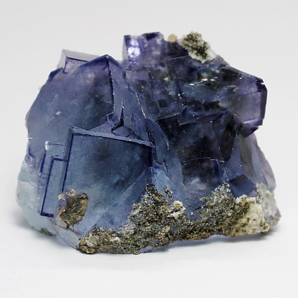 中国/湖南省]瑶崗仙鉱山(ヤオガンシャン)産フローライト結晶原石（天然