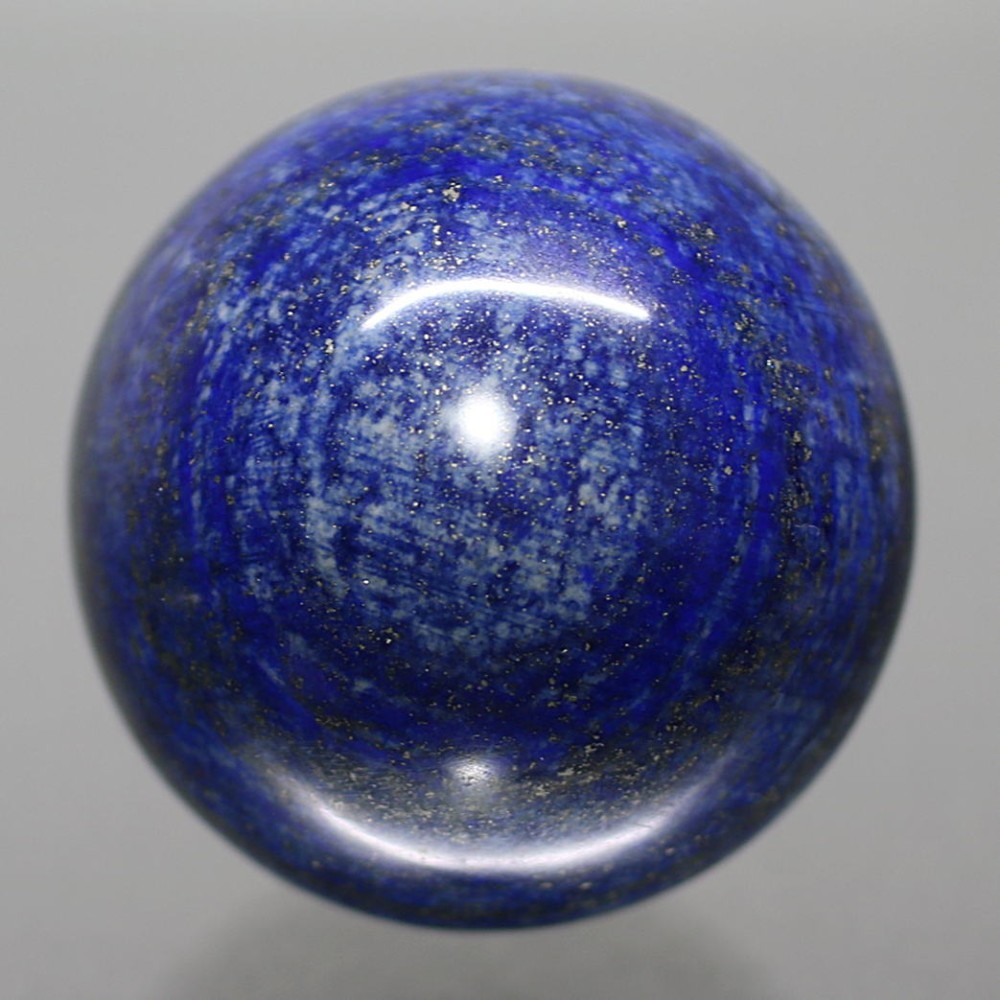 アフガニスタン産]ラピスラズリ丸玉/スフィア（直径約5cm） - 埼玉県