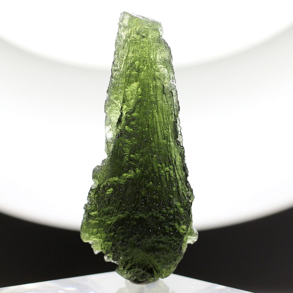 高品質・チェコ共和国産]天然モルダバイト原石 - 埼玉県吉川市の天然石