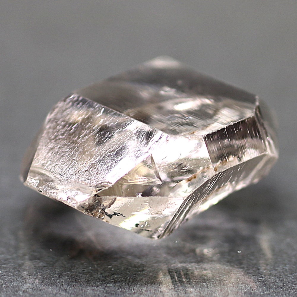 パキスタン産]ダイヤモンドクォーツ原石（パキスタンハーキマー・僅か