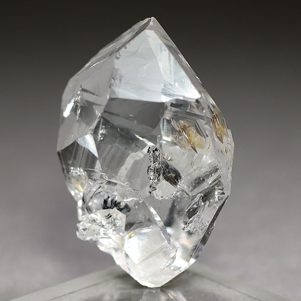 パキスタン産]ダイヤモンドクォーツ原石（パキスタンハーキマー