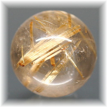 ゴールドルチルクォーツ丸玉/スフィア - 埼玉県吉川市の天然石専門店