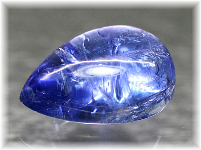 アンダラクリスタル S1176 丸玉 サファイア タンザナイトファイア 201g