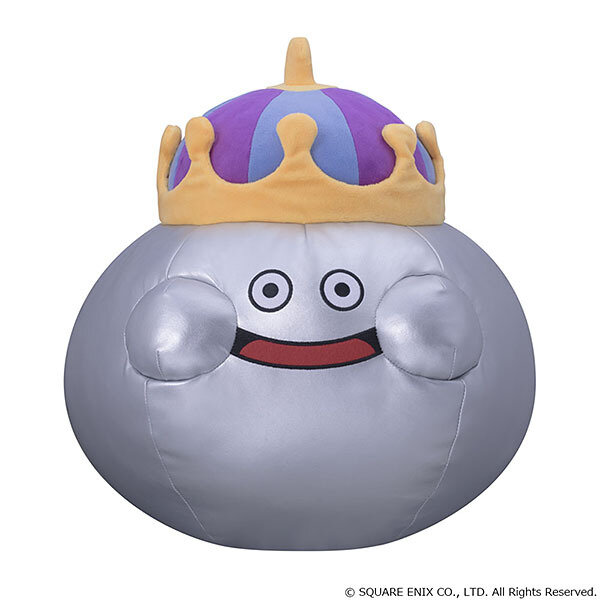 ドラクエ』の「メタル系スライム」ぬいぐるみ登場―S・M・Lサイズから
