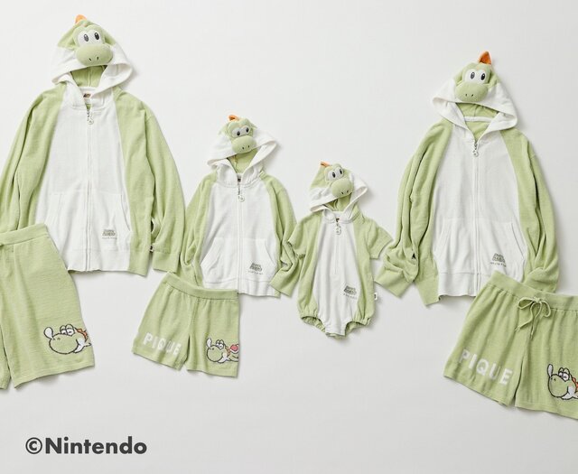 ジェラートピケヨッシーセットアップ大人も可能ジュニア140〜150