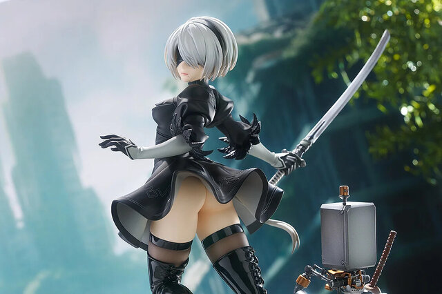 ひらめくスカートの躍動感！アニメ『ニーア オートマタ』より「2B