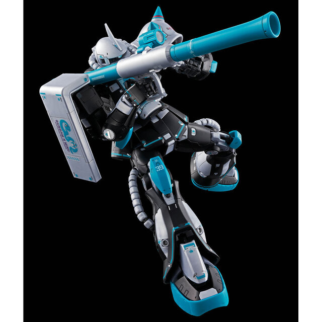 ザクII」が初音ミクカラーでRGガンプラ化！プレバンで2次抽選販売を4月