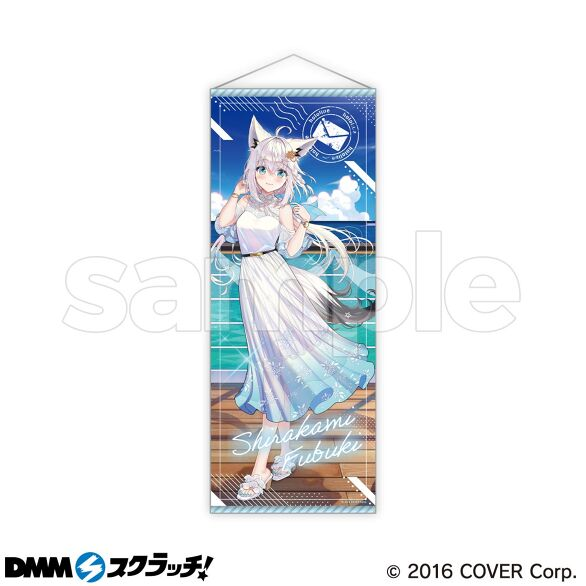 未開封】ブルームカップ神戸 全勝記念プレイマット 白上フブキ 宝鐘