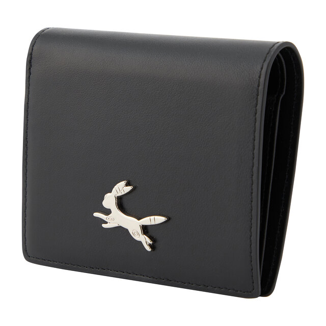 み*く様 ポケモン ブラッキー 本革 レザー デッキケース 高級感溢れる