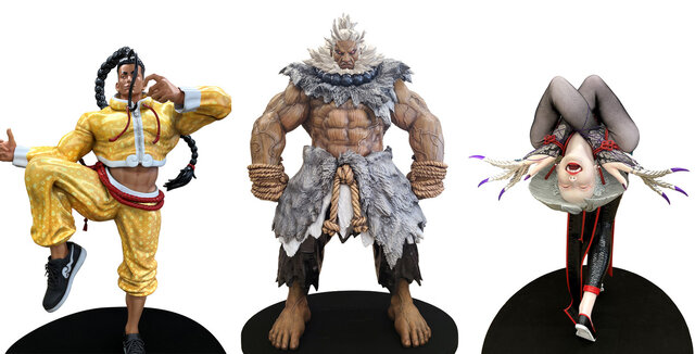 スト6』の「ジェイミー」「豪鬼」「A.K.I.」等身大フィギュアが大迫力