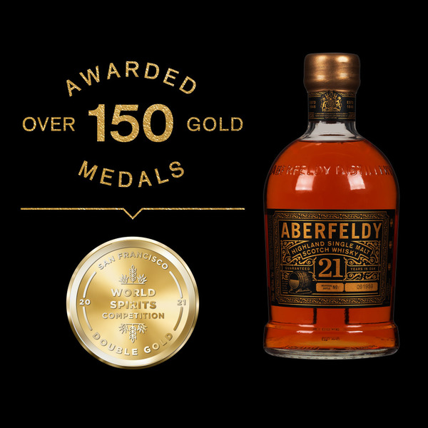 Aberfeldy™ 21 Year Old Single Malt Scotch Whisky Same-Day Delivery