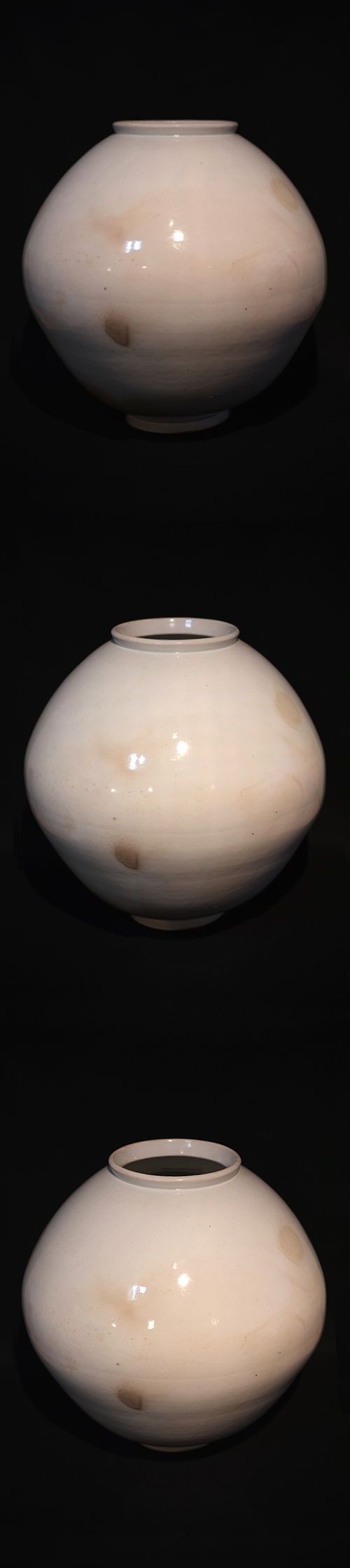 李朝 柘榴図柄 大壺 李朝中期 李朝柘榴図柄大壺李朝中期