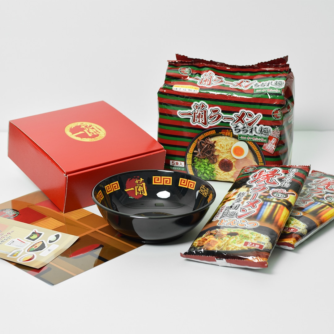 太宰府参道店限定】合格祈願 一蘭謹製重箱どんぶりセット｜おみやげ｜天然