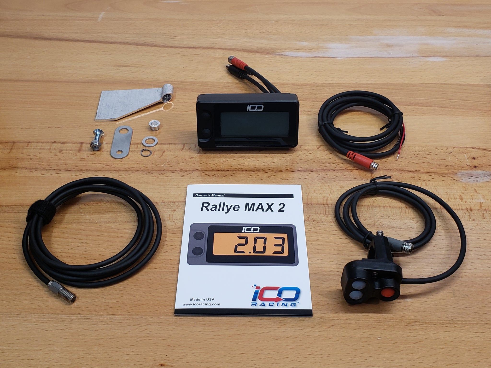 Rallye MAX 2™ Wheel Sensor Tripmeter – ICO Racing