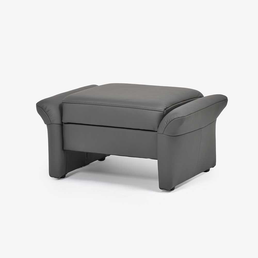 himolla（ヒモラ）オットマン「クムリー model.4927」革#24 グレー色