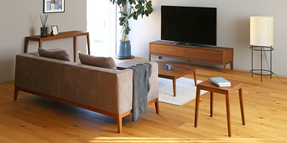 世田谷 城南エリア 受け渡しのみ 無垢材ウォールナット テレビ台