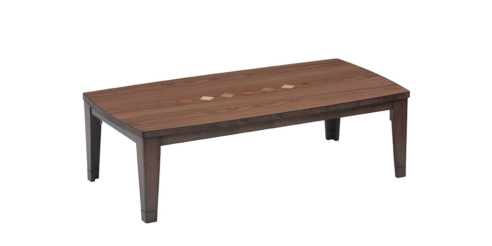 y*e様 ぼん家具 こたつテーブル 布団セット ウォールナット×ブラウン