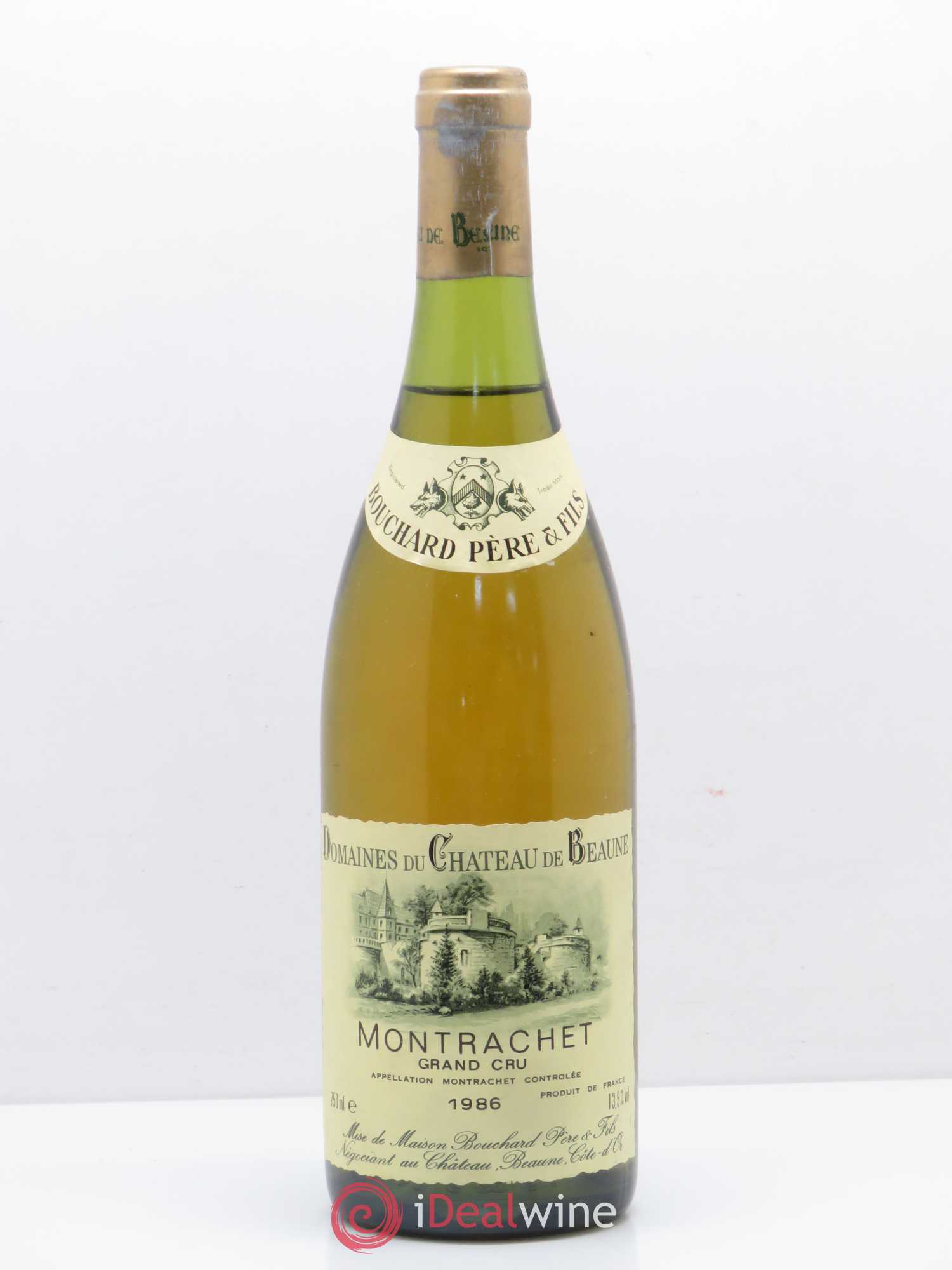 Buy Montrachet Grand Cru Bouchard Père & Fils 1986 (lot: B2115206
