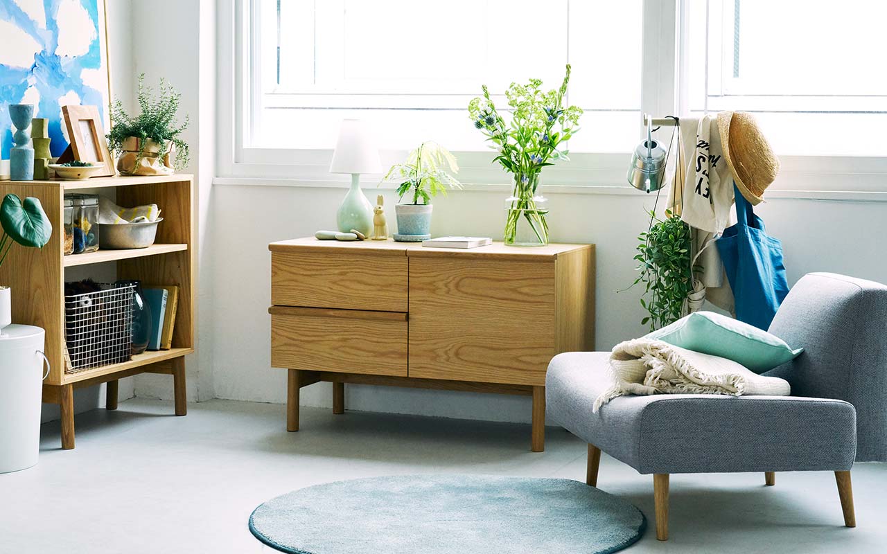 IDEE スティルト サイドボード S ホワイト IDEE】STILT SIDEBOARD S