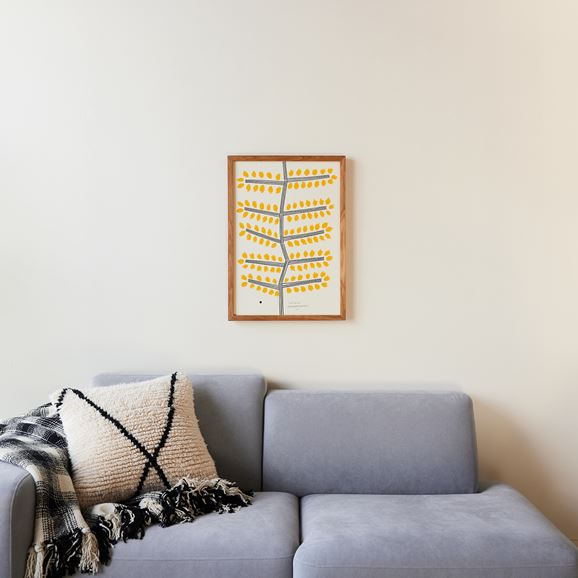 一点物】 山口一郎 「ミモザ」M｜絵画・イラスト（一点もの）｜IDEE