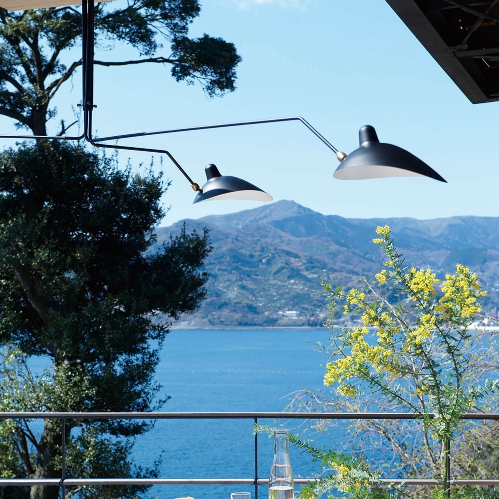 SUSPENSION 3 BRAS PIVOTANTS /Serge Mouille｜その他ランプ｜IDEE