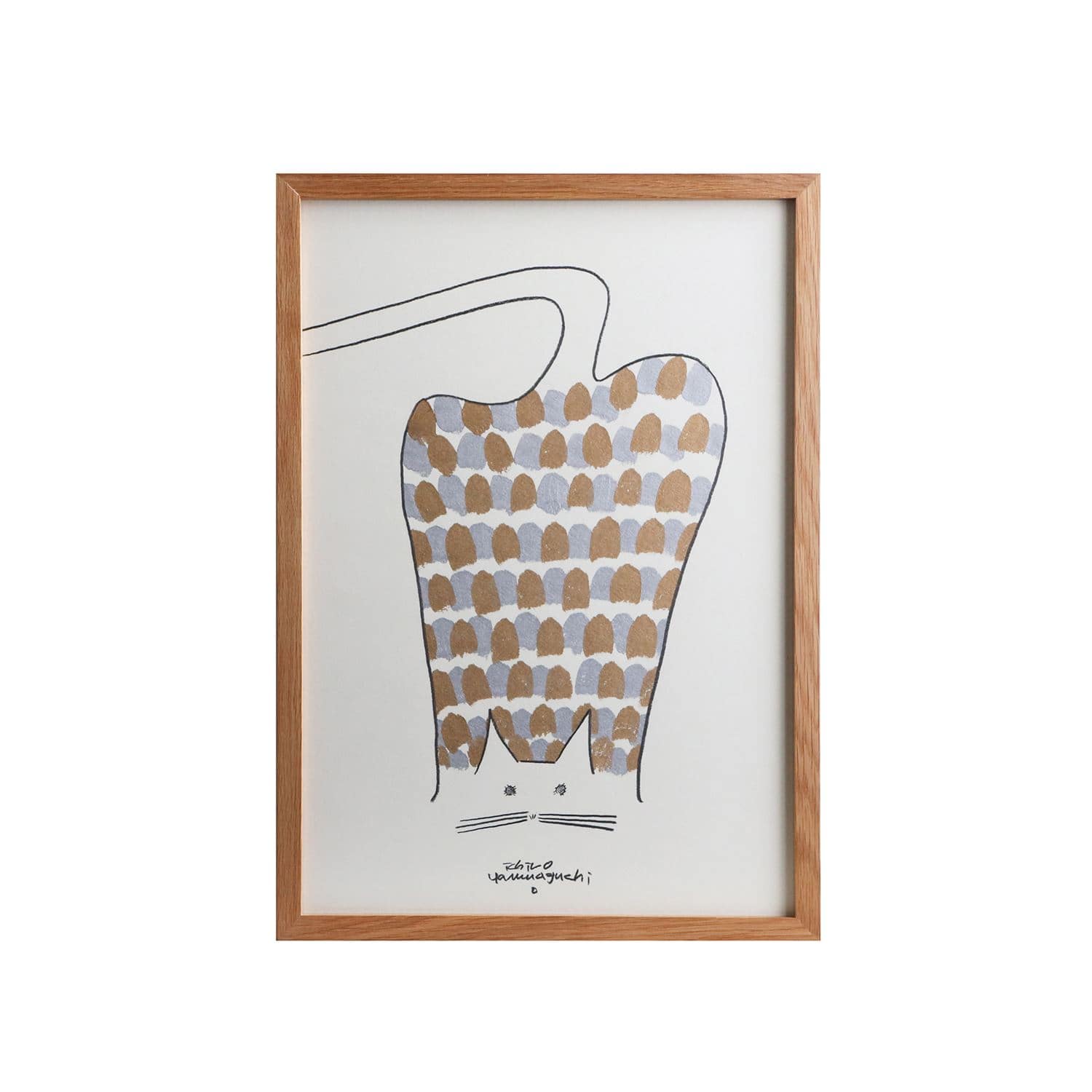 一点物】 山口一郎 「NEKO」M｜絵画・イラスト（一点もの）｜IDEE SHOP