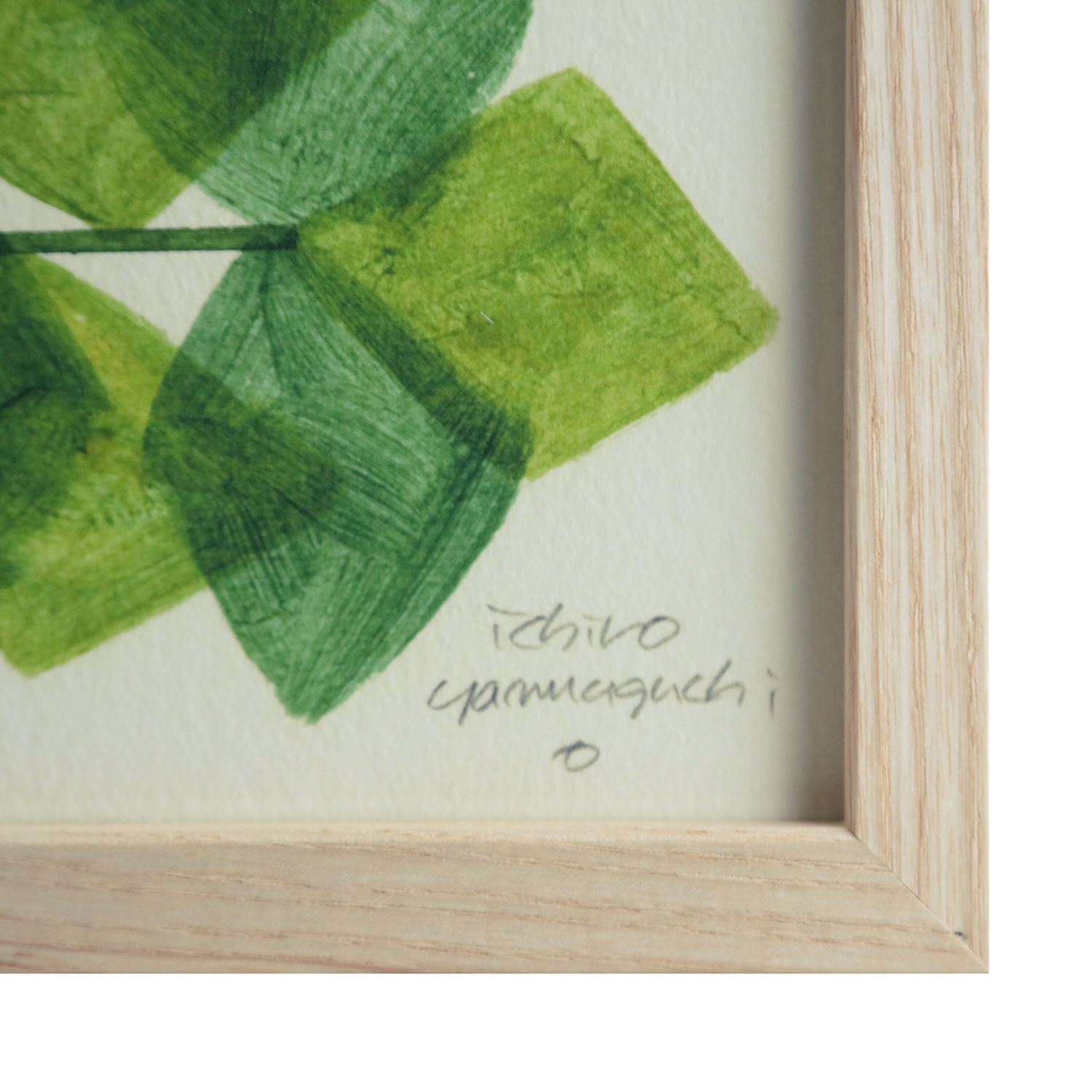 山口一郎 暖色系 原画 2025年 IDEE hanataba 山口一郎 暖色系 原画 2025年