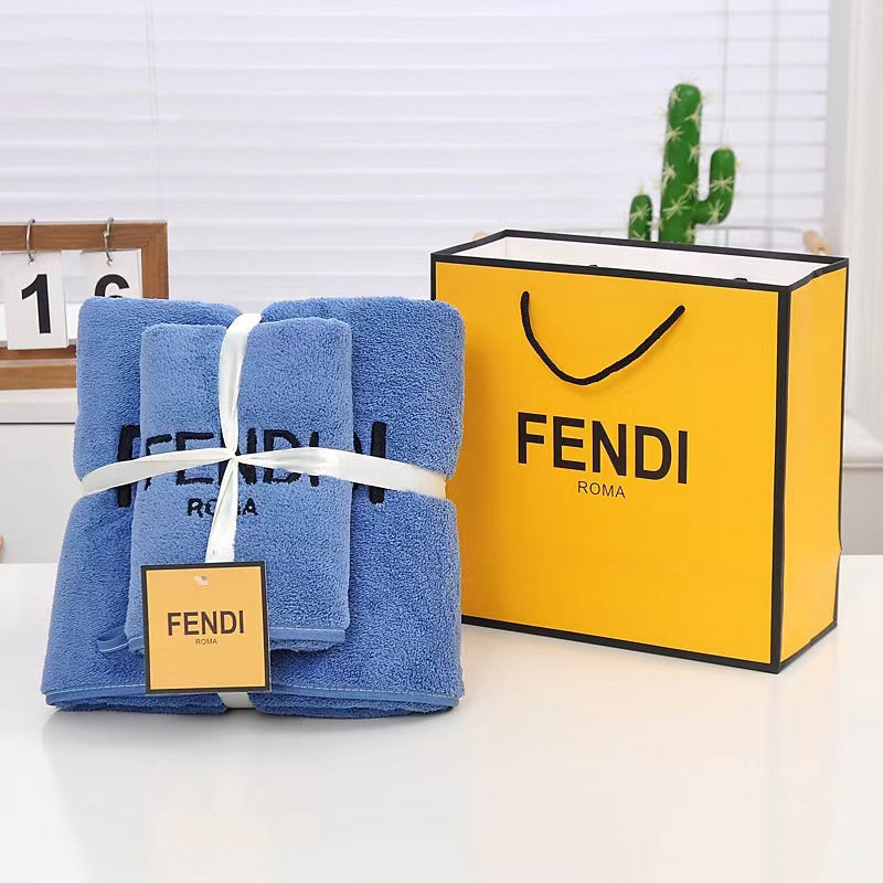 Fendi フェンディ ハイブランド多用途タオルメンズフェイスタオル 運動