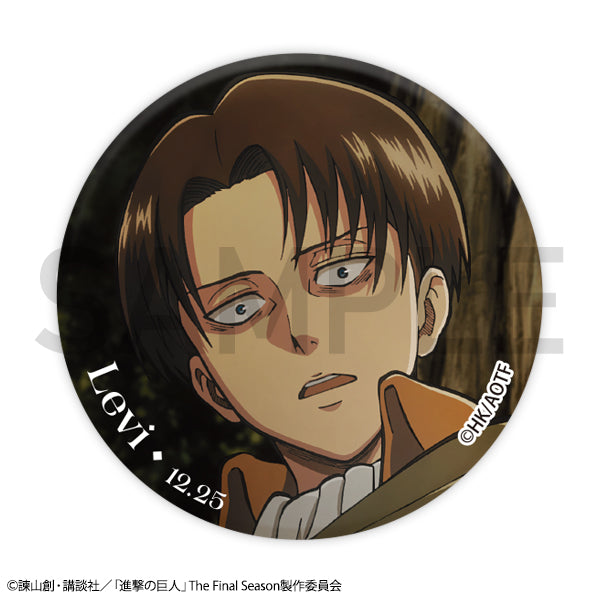 進撃の巨人 wit 缶バッジ リヴァイ 進撃の巨人 リヴァイ WIT STUDIO 缶