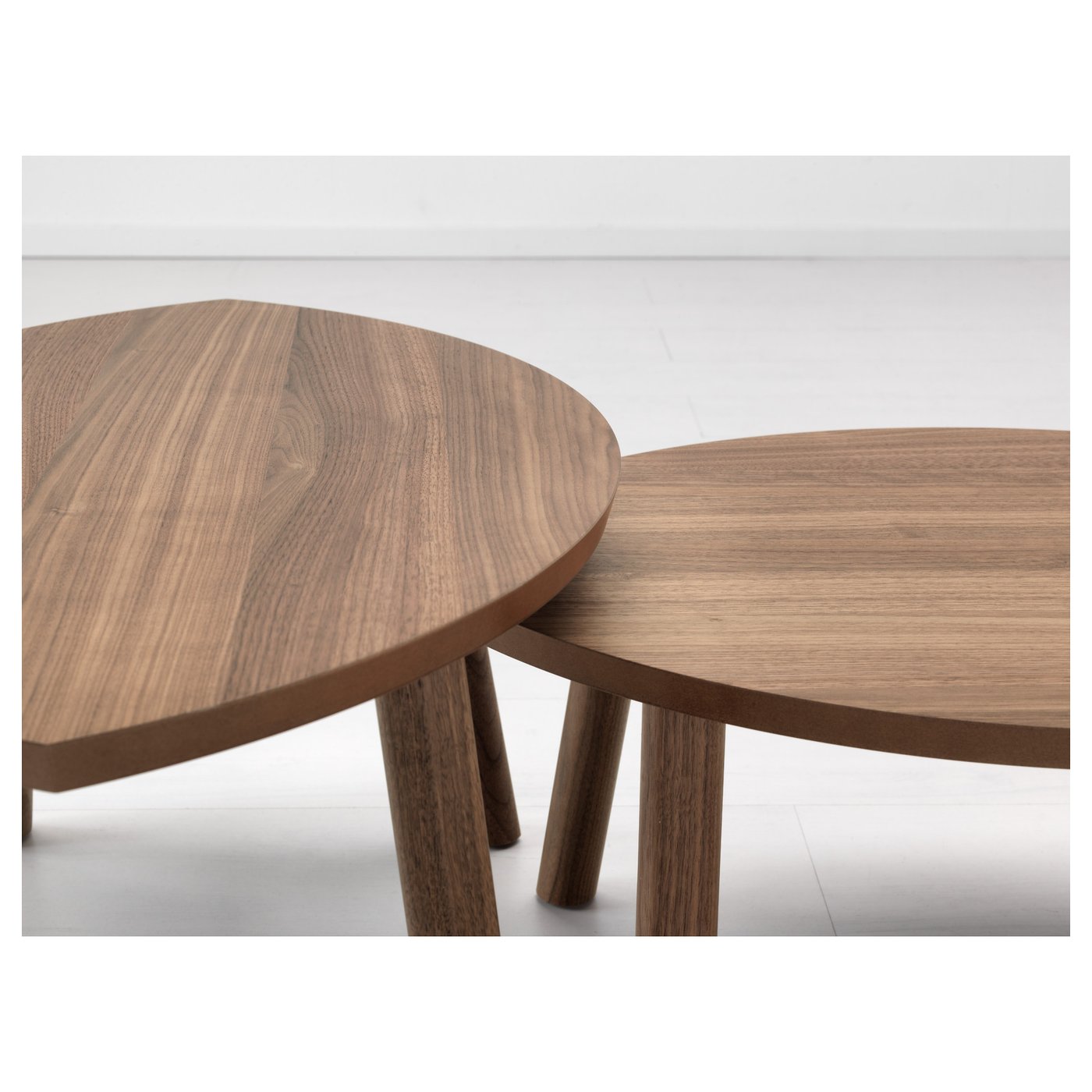 STOCKHOLM nesting tables, set of 2, walnut veneer - IKEA CA