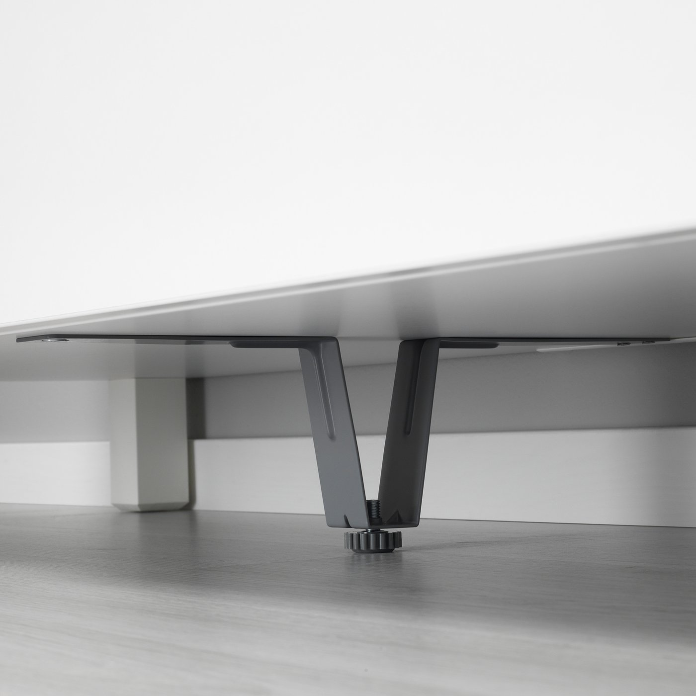 BESTÅ ベストー サポート脚, グレー, 10 cm - IKEA