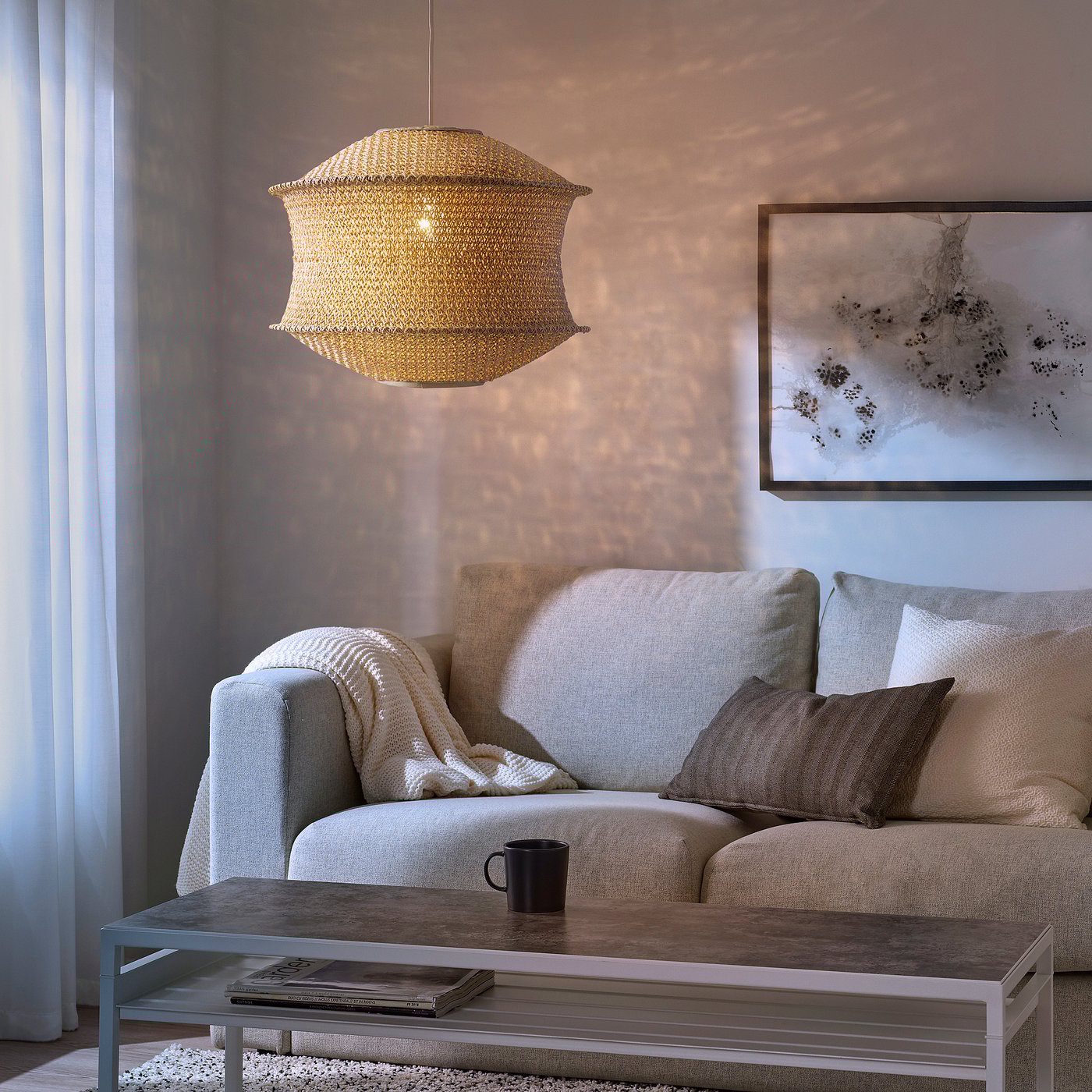 BLÅSTÅNG ブローストング ペンダントランプシェード, 45 cm - IKEA