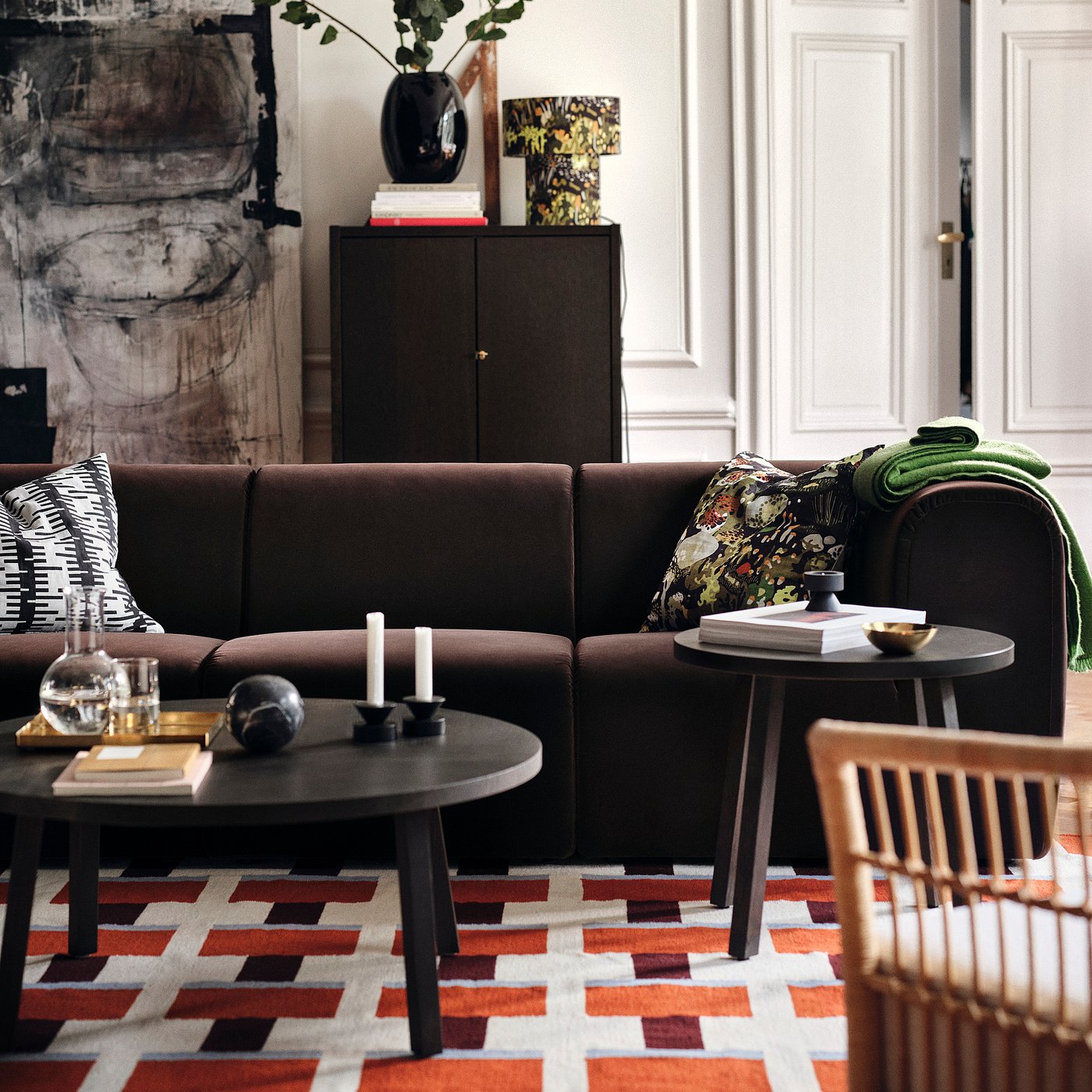 STOCKHOLM 2025 ストックホルム 2025 サイドテーブル, オーク材突き板