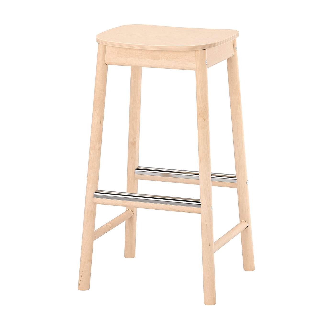RÖNNINGE bar stool, birch, 291/2