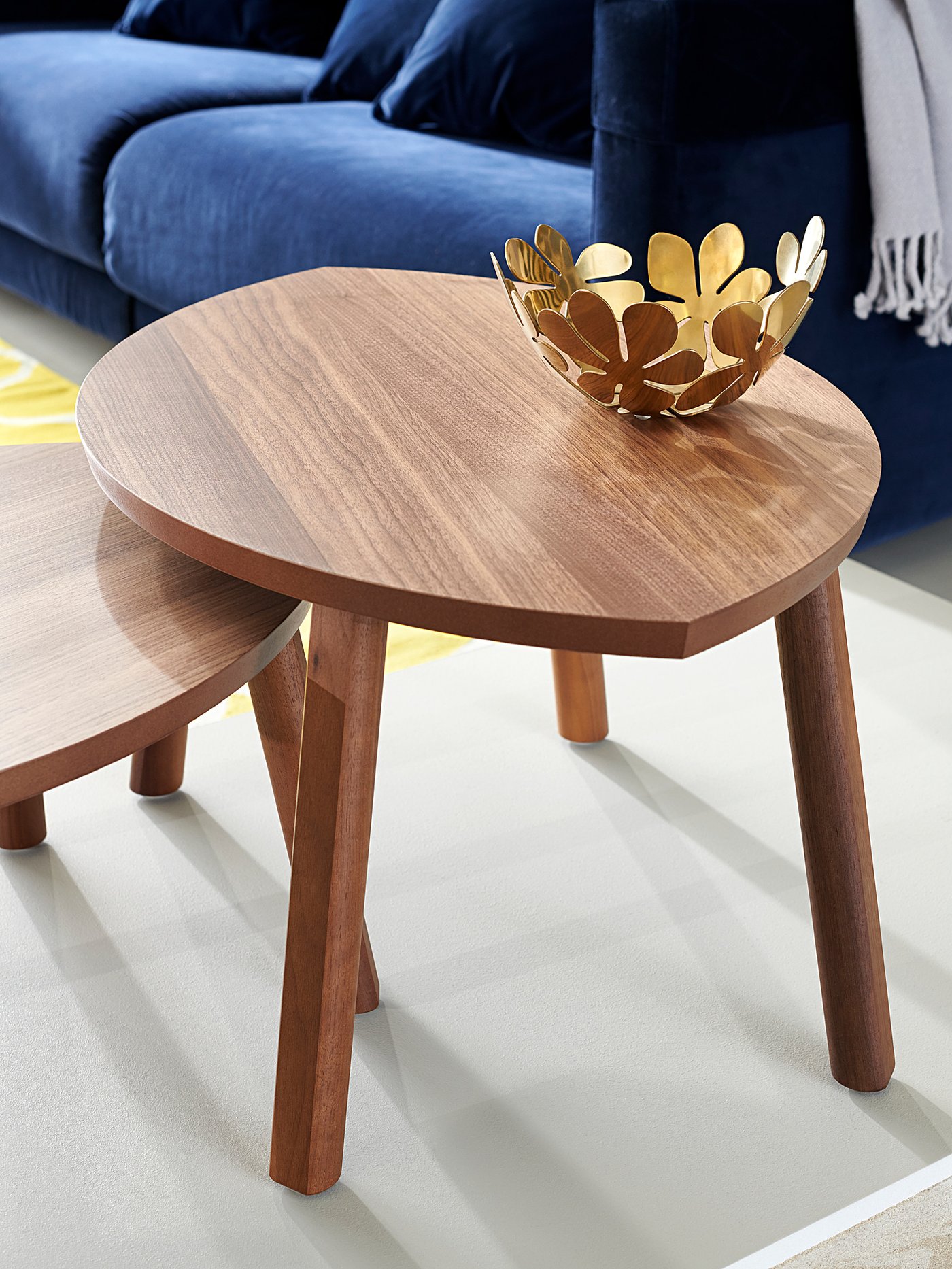 STOCKHOLM Nesting tables, set of 2, walnut veneer - IKEA