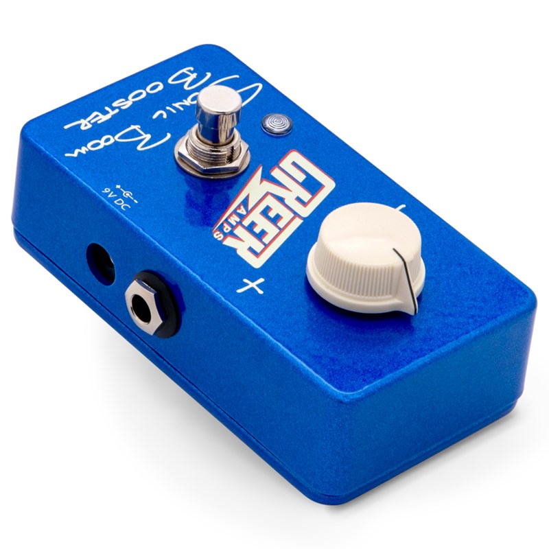 Greer Amps】Nick Greerのファットでクリアなクリーンブースター復刻版