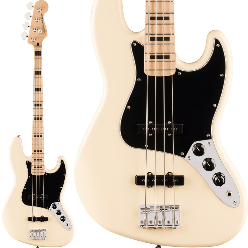 Squier by Fender】アクティブジャズベースや6弦モデルが登場