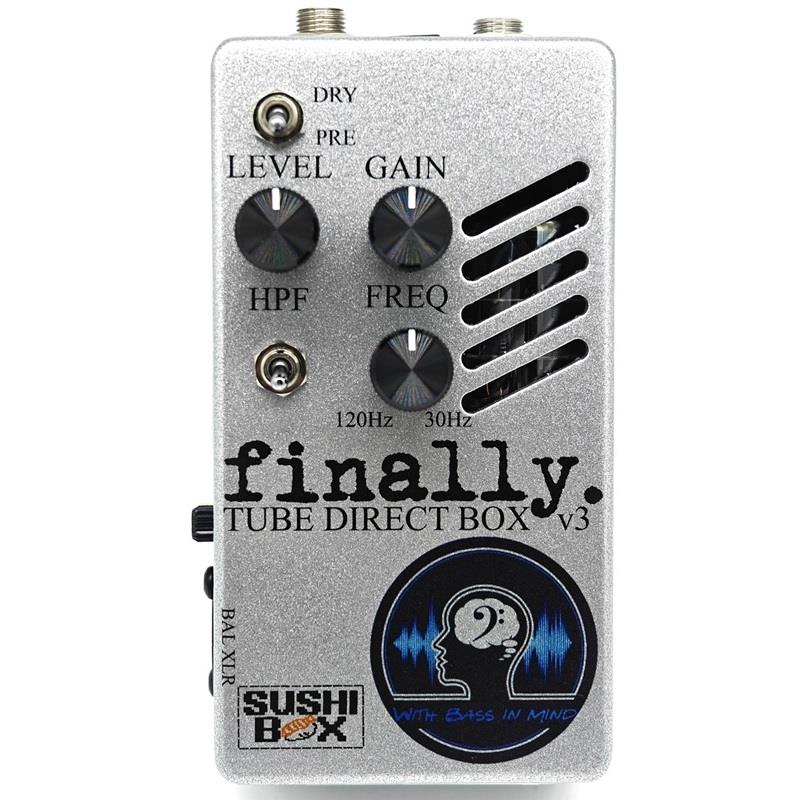 SUSHI BOX FX】USA製ベース用チューブプリアンプ/D.I.の新モデルが登場