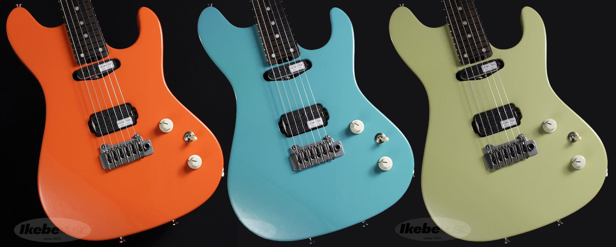 SCHECTER】レトロな雰囲気がカワイイ、プレミアムギターズ