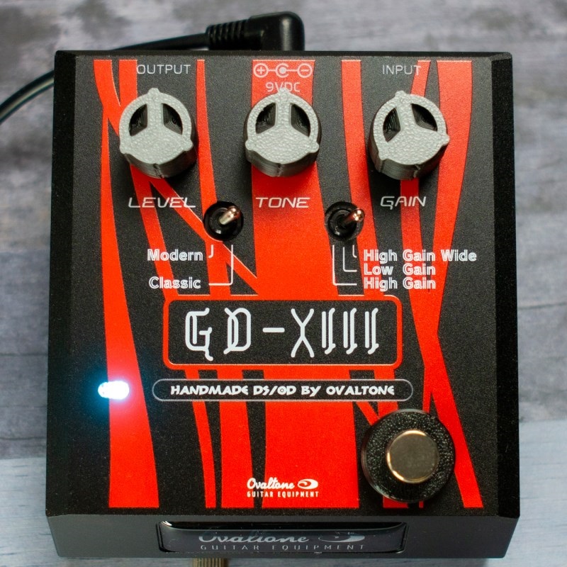 Ovaltone】 GD-013、GD-013 Ver.2.0 に続く3代目となるドライブペダル