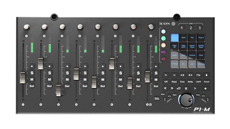 iCON】DAWのワークフローを加速させるフィジカルコントローラー『P1-M