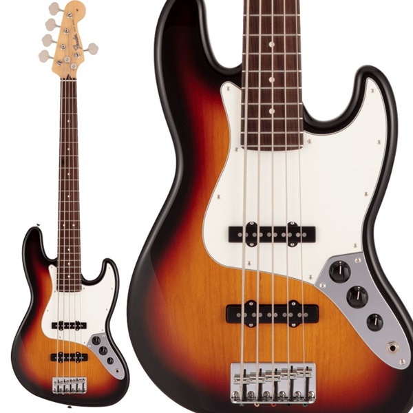 Fender Made in Japan Hybrid II Jazz Bass V (3-Color Sunburst
