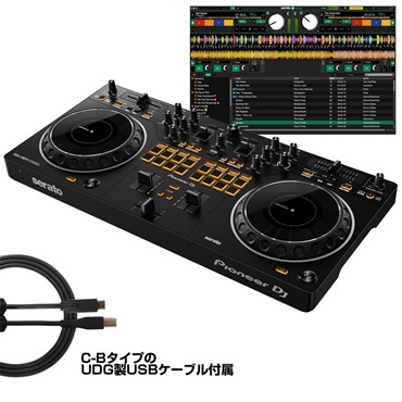 Pioneer DJ DDJ-REV1 + C-B USBケーブルセット (セット内容：UDG