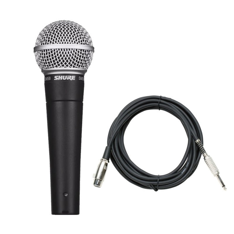 コード二種付き】SHURE SM58 マイク 【公式通販】