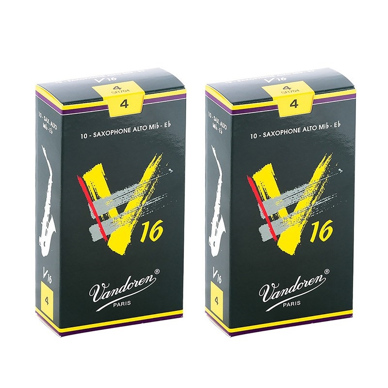 VANDOREN 【2個セット】《硬さ：4》アルトサックス用リード バンドレン
