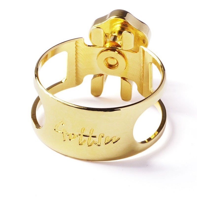 ブルズアイ EX ソプラノサックス用リガチャー ジャズメタル